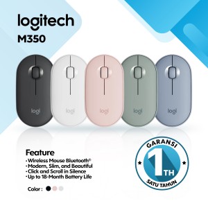 wireless-pebble-mouse-logitech-m350-white